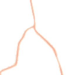 Night-time road noise heatmap for CH61 7XL