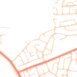Daytime road noise heatmap for CH61 8SS