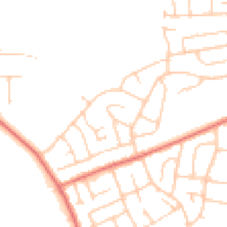Daytime road noise heatmap for CH61 8SX