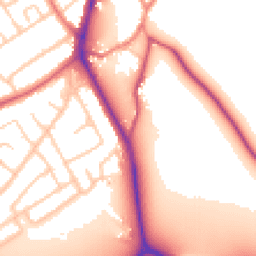 Daytime road noise heatmap for CH62 0AB