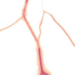 Night-time road noise heatmap for CH62 0AB