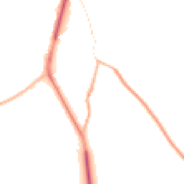 Night-time road noise heatmap for CH62 0AF