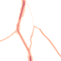Night-time road noise heatmap for CH62 0AH
