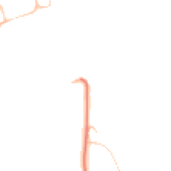 Daytime road noise heatmap for CH62 0AU