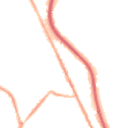 Night-time road noise heatmap for CH62 1AA