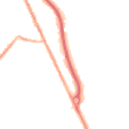 Night-time road noise heatmap for CH62 1AG