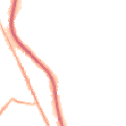 Night-time road noise heatmap for CH62 1DE