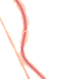 Night-time road noise heatmap for CH62 1EJ