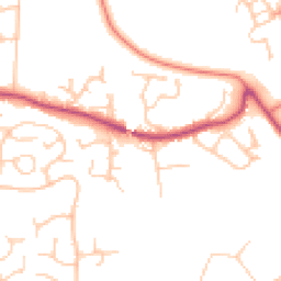 Daytime road noise heatmap for CH62 2BF