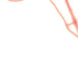 Night-time road noise heatmap for CH62 2BS