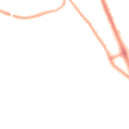Night-time road noise heatmap for CH62 2BU