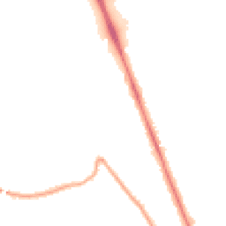 Night-time road noise heatmap for CH62 2EL