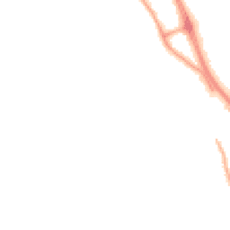 Night-time road noise heatmap for CH62 2EP