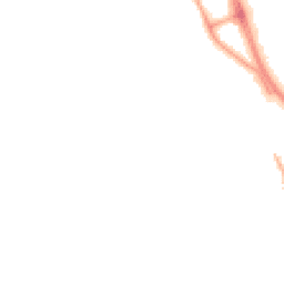 Night-time road noise heatmap for CH62 2ES