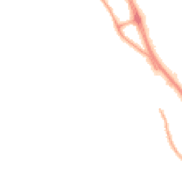 Night-time road noise heatmap for CH62 2FH