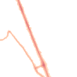 Night-time road noise heatmap for CH62 3LG