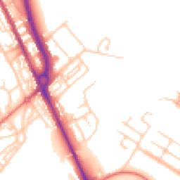 Daytime road noise heatmap for CH62 4AF