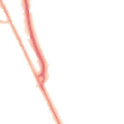 Night-time road noise heatmap for CH62 4RU