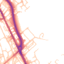 Daytime road noise heatmap for CH62 4SA
