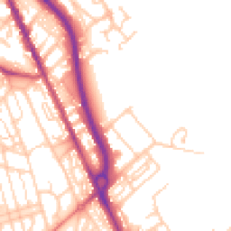 Daytime road noise heatmap for CH62 4SB