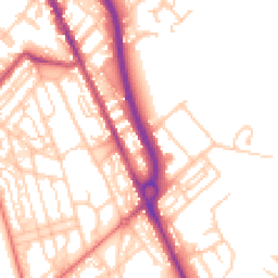 Daytime road noise heatmap for CH62 4SG