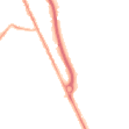 Night-time road noise heatmap for CH62 4SG