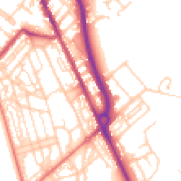 Daytime road noise heatmap for CH62 4SJ