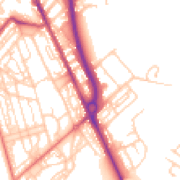 Daytime road noise heatmap for CH62 4SN