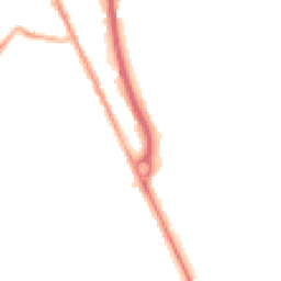 Night-time road noise heatmap for CH62 4SN