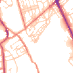 Daytime road noise heatmap for CH62 4UY