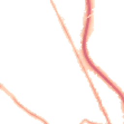 Night-time road noise heatmap for CH62 5AS