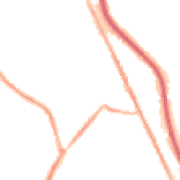 Night-time road noise heatmap for CH62 5BD