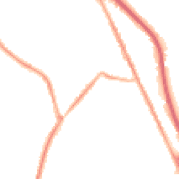 Night-time road noise heatmap for CH62 5BG