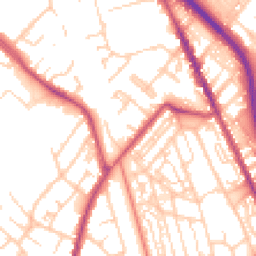 Daytime road noise heatmap for CH62 5BU
