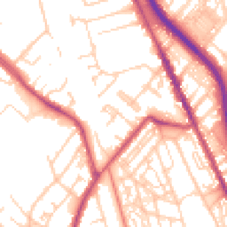 Daytime road noise heatmap for CH62 5BX