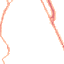 Night-time road noise heatmap for CH62 5DP