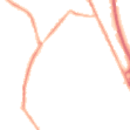 Night-time road noise heatmap for CH62 5EB