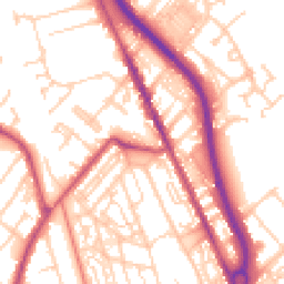 Daytime road noise heatmap for CH62 5ER