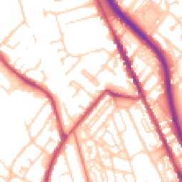 Daytime road noise heatmap for CH62 5JG