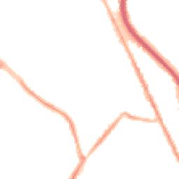 Night-time road noise heatmap for CH62 5JT
