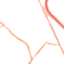 Night-time road noise heatmap for CH62 5JX