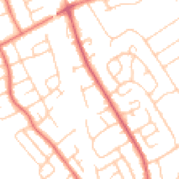 Daytime road noise heatmap for CH62 6BS