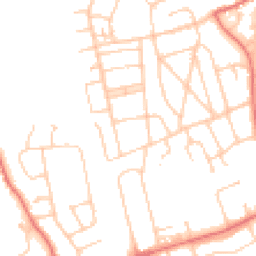 Daytime road noise heatmap for CH62 7BA
