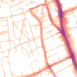 Daytime road noise heatmap for CH62 7BU