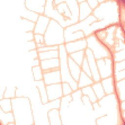 Daytime road noise heatmap for CH62 7EE
