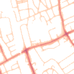 Daytime road noise heatmap for CH62 7FJ