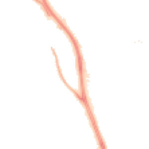 Night-time road noise heatmap for CH62 7JY