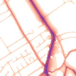 Daytime road noise heatmap for CH62 8AQ