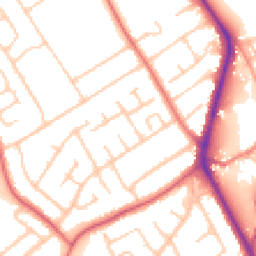 Daytime road noise heatmap for CH62 8DB