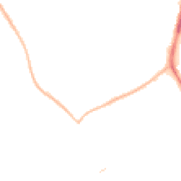 Night-time road noise heatmap for CH62 8EP